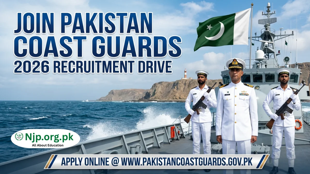 Pakistan Coast Guards Jobs 2026 – Sipahi (General Duty) BPS-05 Recruitment