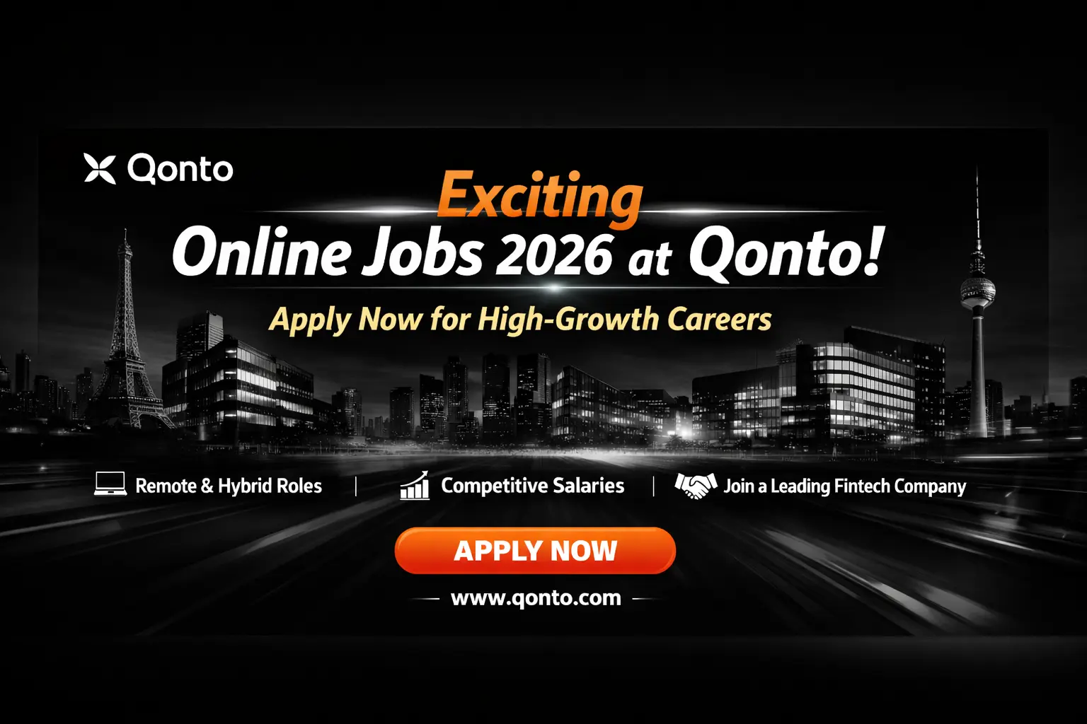 Latest Online Jobs 2026 at Qonto