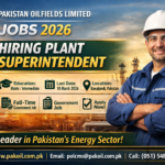 Latest Pakistan Oilfields Limited, Rawalpindi Jobs 2026