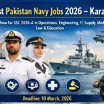 Limited Pak Navy Jobs 2026 – Karachi