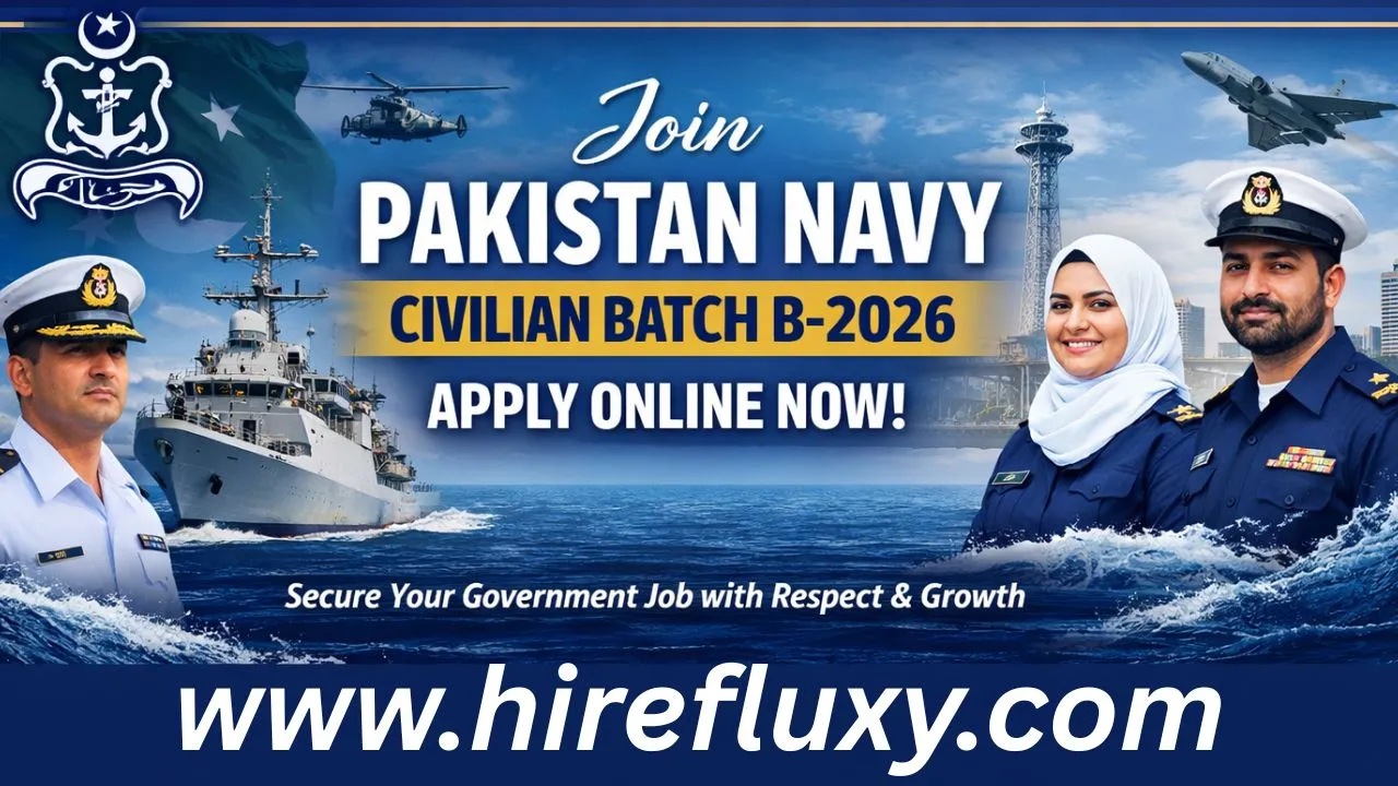 Pakistan Navy Civilian Jobs 2026