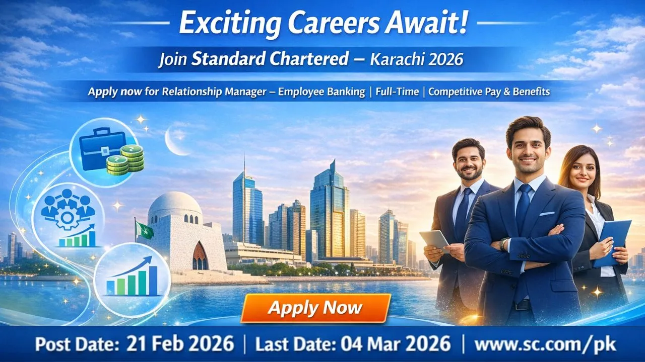 Standard Chartered Banking Jobs 2026 – Karachi